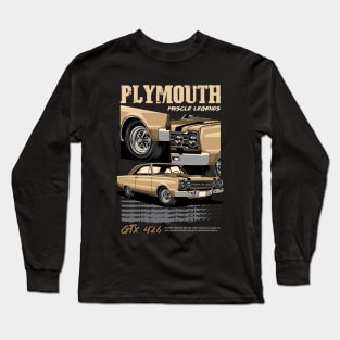 Plymouth GTX 426 Hemi Car Long Sleeve T-Shirt